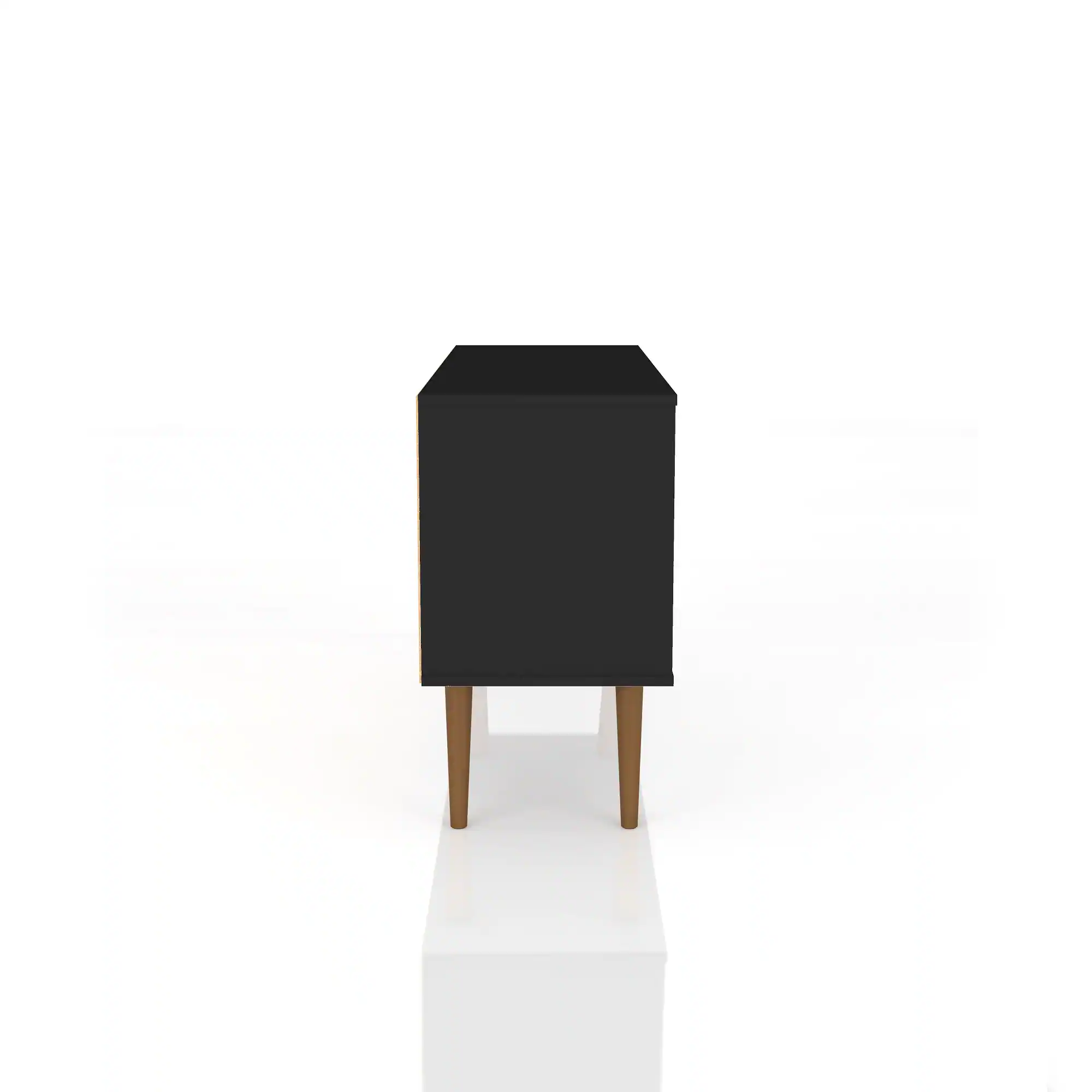 Alt View 1. TinyHomie - 43in TV Stand in Black - Black.