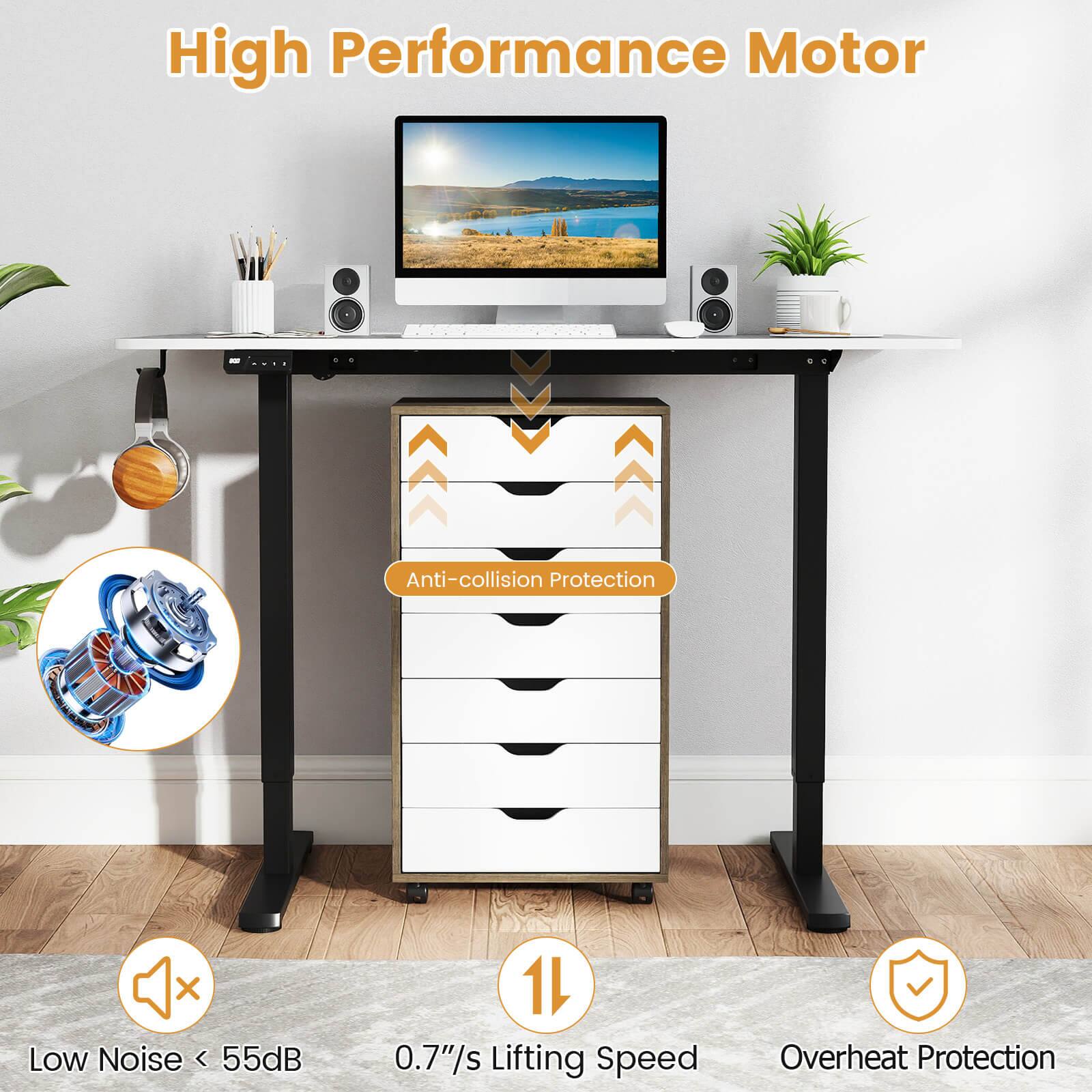 High Performance Motor

- Anti-collision Protection
- Low Noise < 55dB
- 0.7"/s Lifting Speed
- Overheat Protection