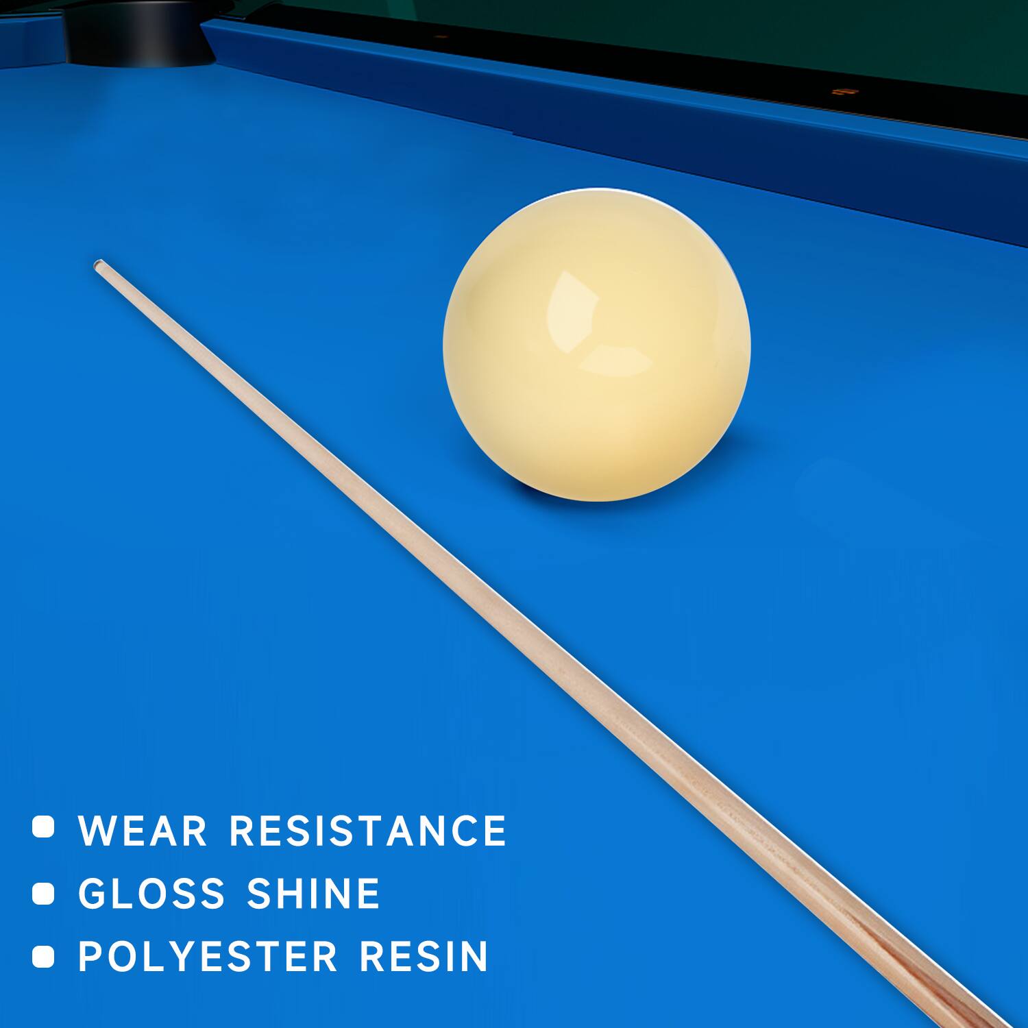 WEAR RESISTANCE, GLOSS SHINE, POLYESTER RESIN