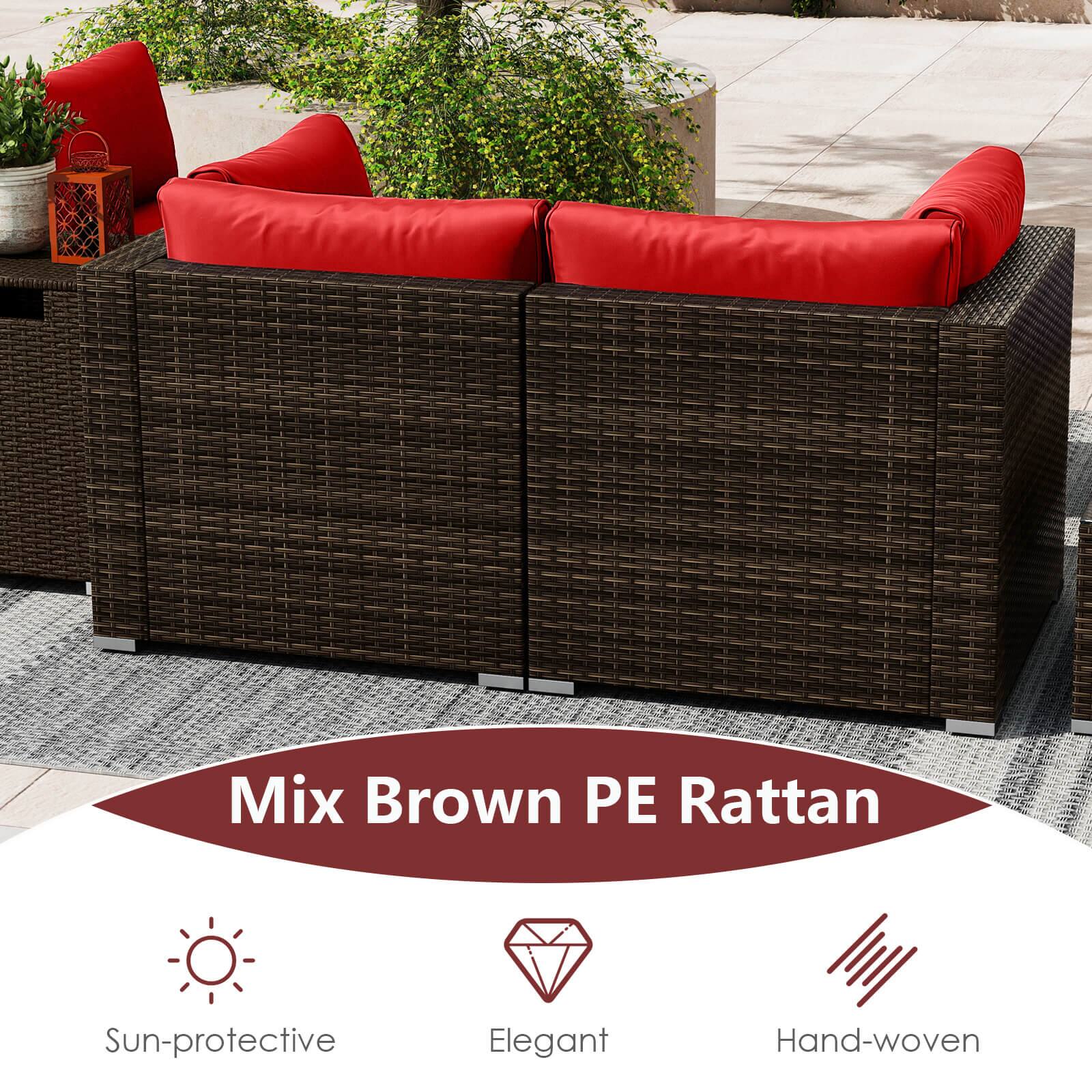 Mix Brown PE Rattan

- Sun-protective
- Elegant
- Hand-woven
