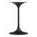 Alt View 3. Modway - Lippa Round Artificial Marble Side Table - Black White.