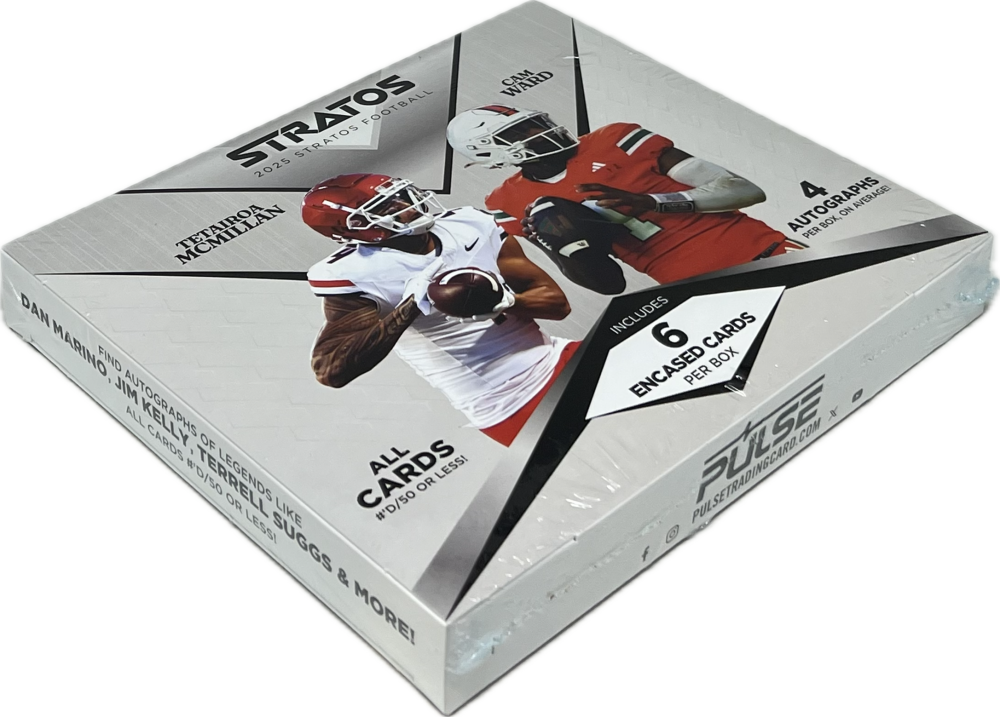 Topps - 2025 Pulse Stratos Football Hobby Box