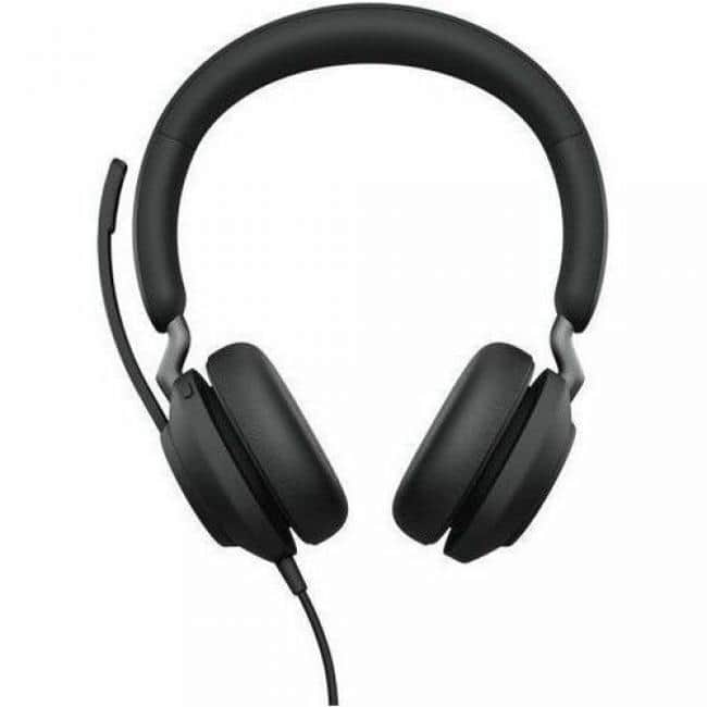Jabra - Evolve2 40 SE Headset - Microsoft Teams Certification - Stereo - USB Type A, USB Type C - Wired - 20 Hz to 20 kHz - Red price history on PriceWatchPro