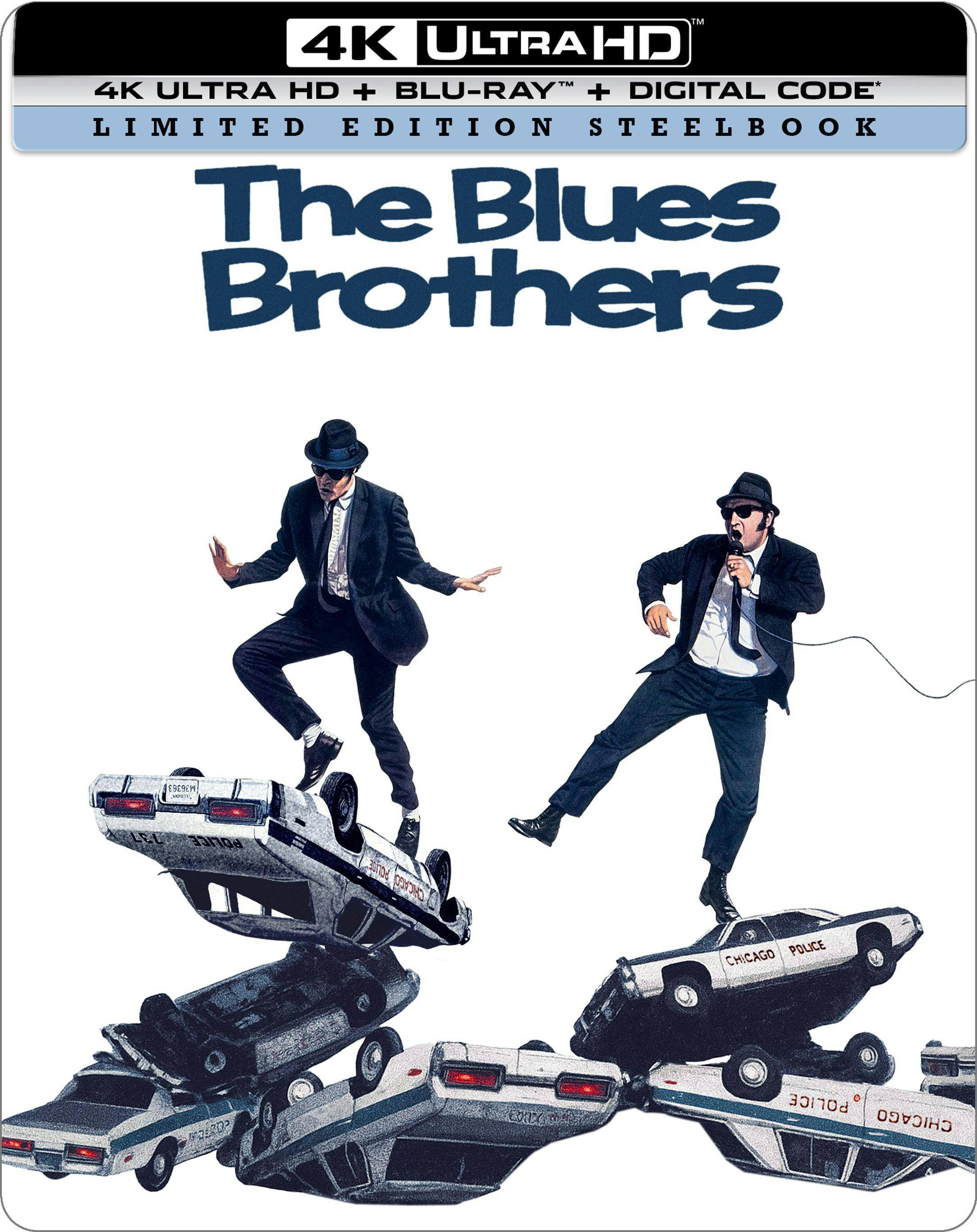 Angle. The Blues Brothers (45th Anniversary) (Steelbook)   - 4K Blu-Ray.