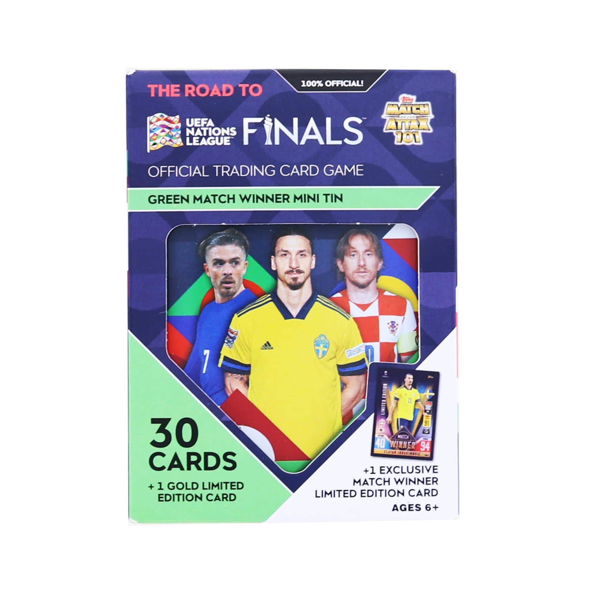 Topps - 2022 RTNL Attax Mini Tin | Match Winner - Green price history on PriceWatchPro