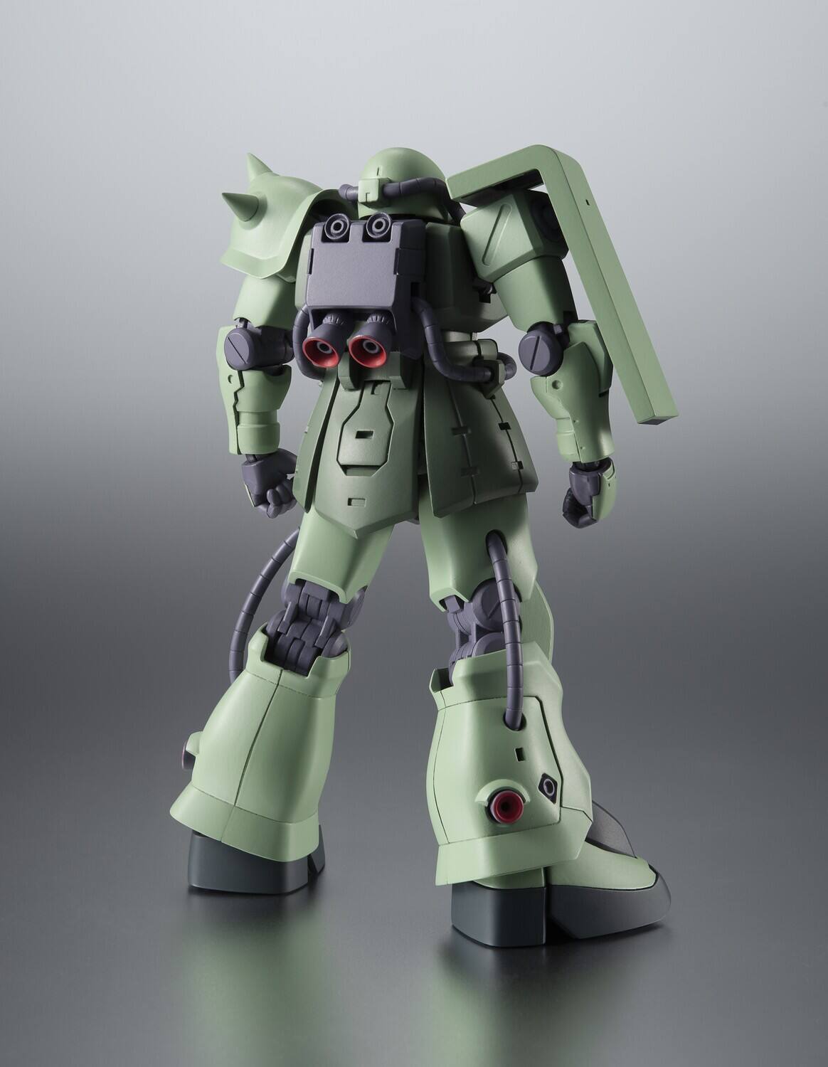 Alt View 1. Bandai - Tamashii Nations - Mobile Suit GUNDAM 0083: Stardust Memory - RobotSpirits - MS-06F-2ZAKU II F-2 - COLLECTIBLES - Multicolor.
