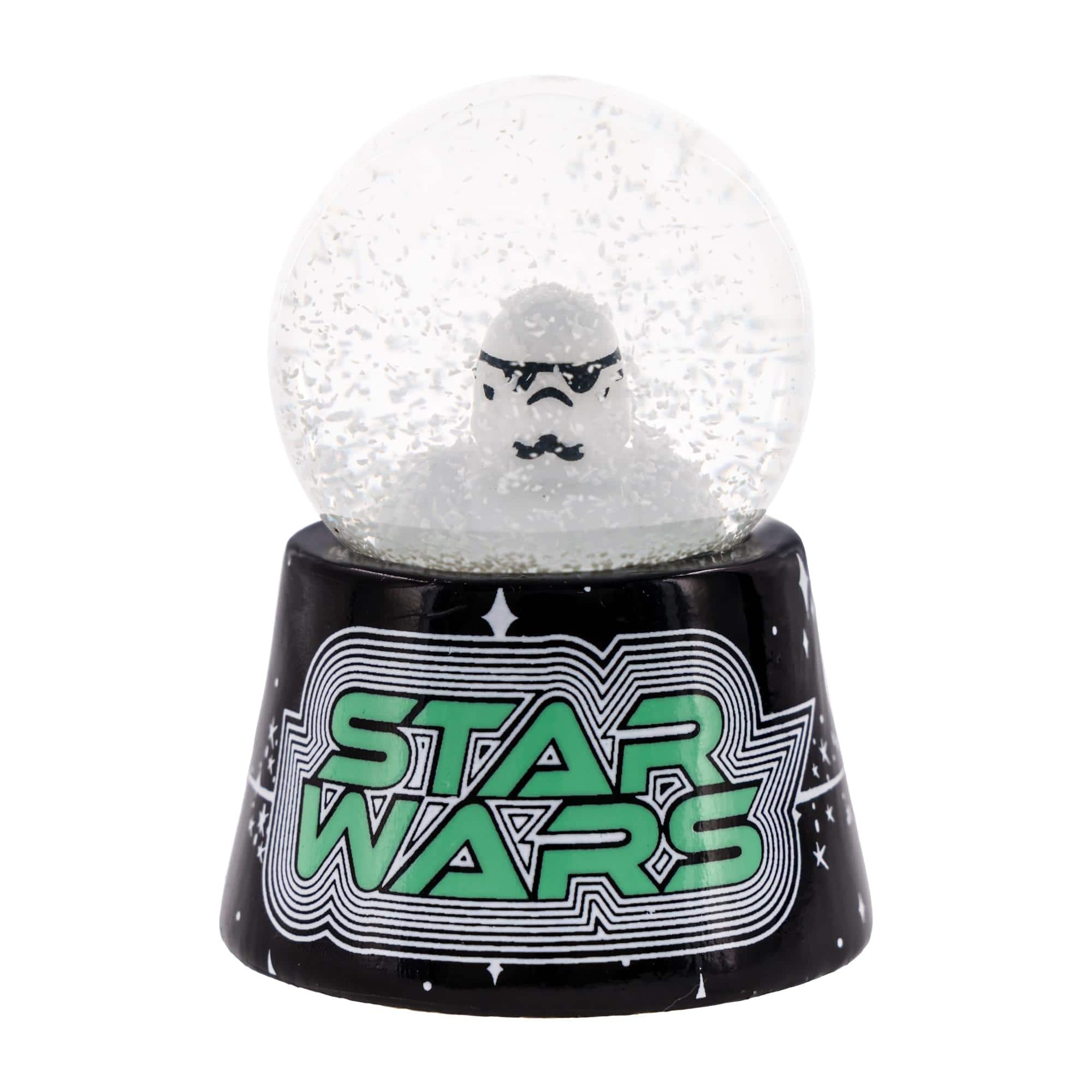 Silver Buffalo - Star Wars Stormtrooper 3-Inch Mini Light-Up Snow Globe - White