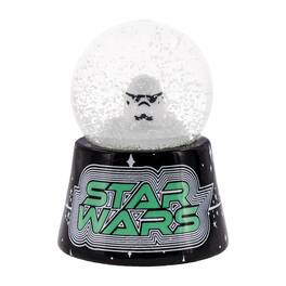 Silver Buffalo - Star Wars Stormtrooper 3-Inch Mini Light-Up Snow Globe - White
