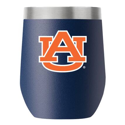 Front. Gametime Sidekicks - Auburn Tigers 12oz. Stemless Tumbler - Multicolor.