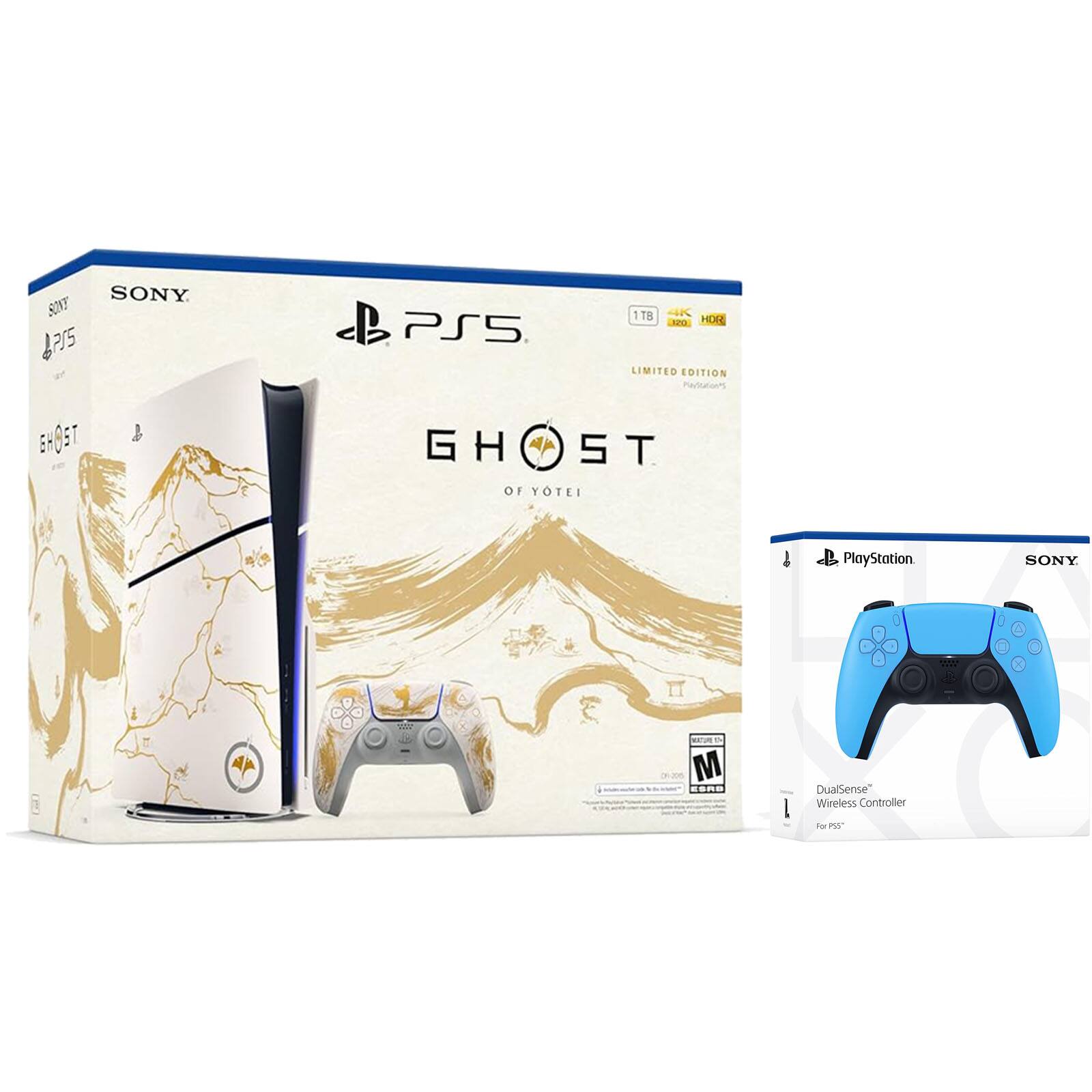 SONY PS5 1T8 4K O HOR LIMITED EDITION Ghost of Yotei  
PlayStation SONY DualSense Wireless Controller for PS5