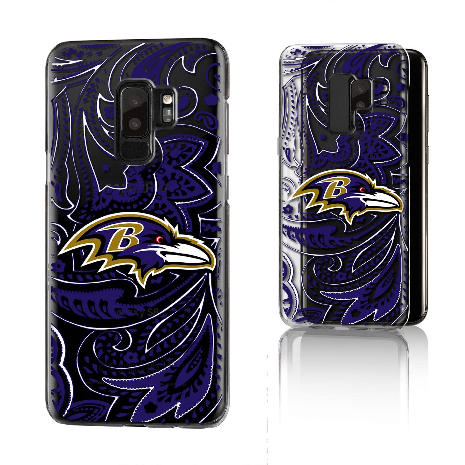 Keyscaper - NFL - Baltimore Ravens Galaxy Clear Paisley Design Case - S23 - Multicolor price history on PriceWatchPro