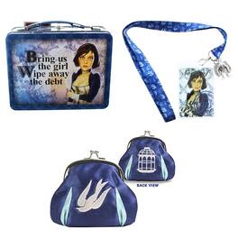 Toynk - Bioshock Elizabeth Gift Set: Coin Purse, Lunch Box, & Lanyard