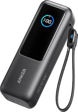 Anker Laptop Power Bank (25K, 165W, Built In and Retractable Anker Laptop Power Bank (25K, 165W, Built In and Retractable