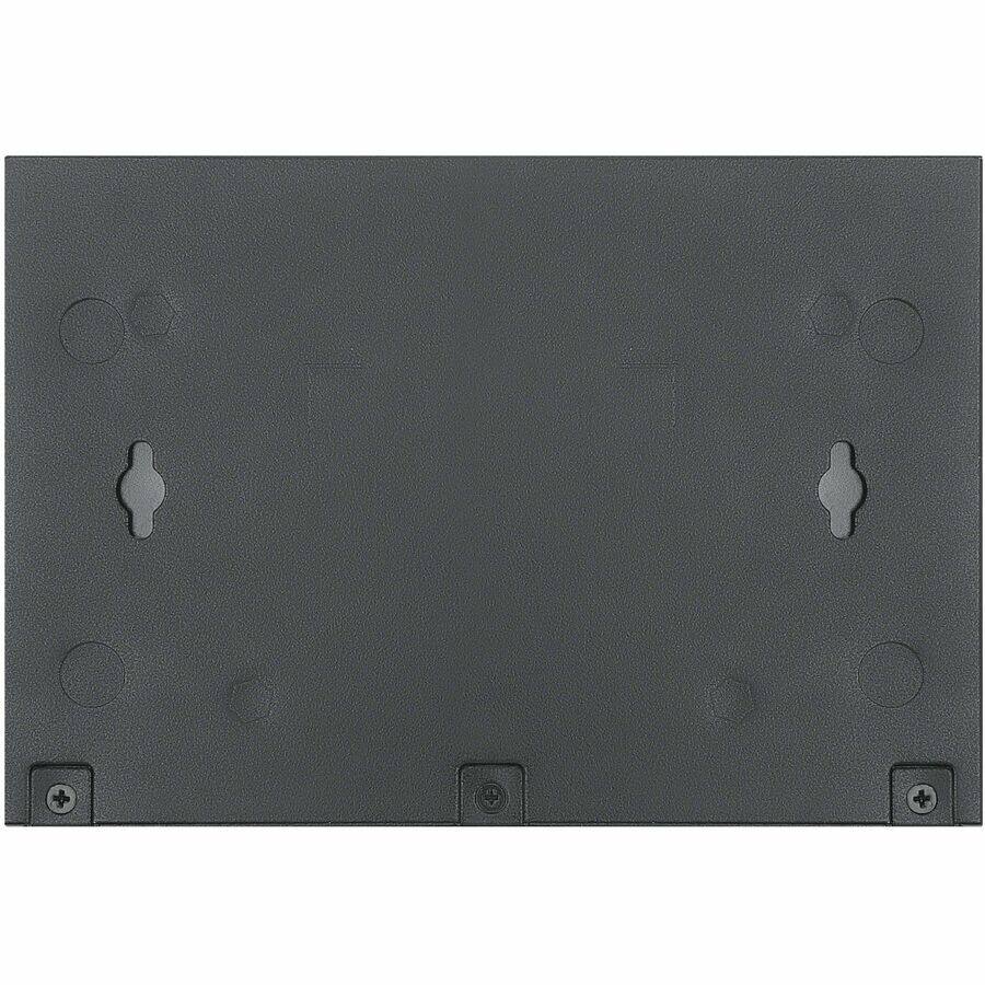 Alt View 3. Tripp Lite - Eaton Tripp Lite Series 5-Port 2.5 Gbps Desktop Gigabit Ethernet Unmanaged Switch with PoE+ Pass-Through, 70W, Metal - Black.