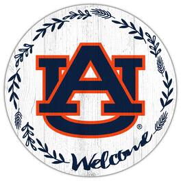 Fan Creations - Auburn Tigers 12" Welcome Circle Sign - Multicolor