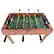 Left. Costway - 37'' Football Table Competition Game Soccer Arcade Sized football Sports Indooor - Brown.