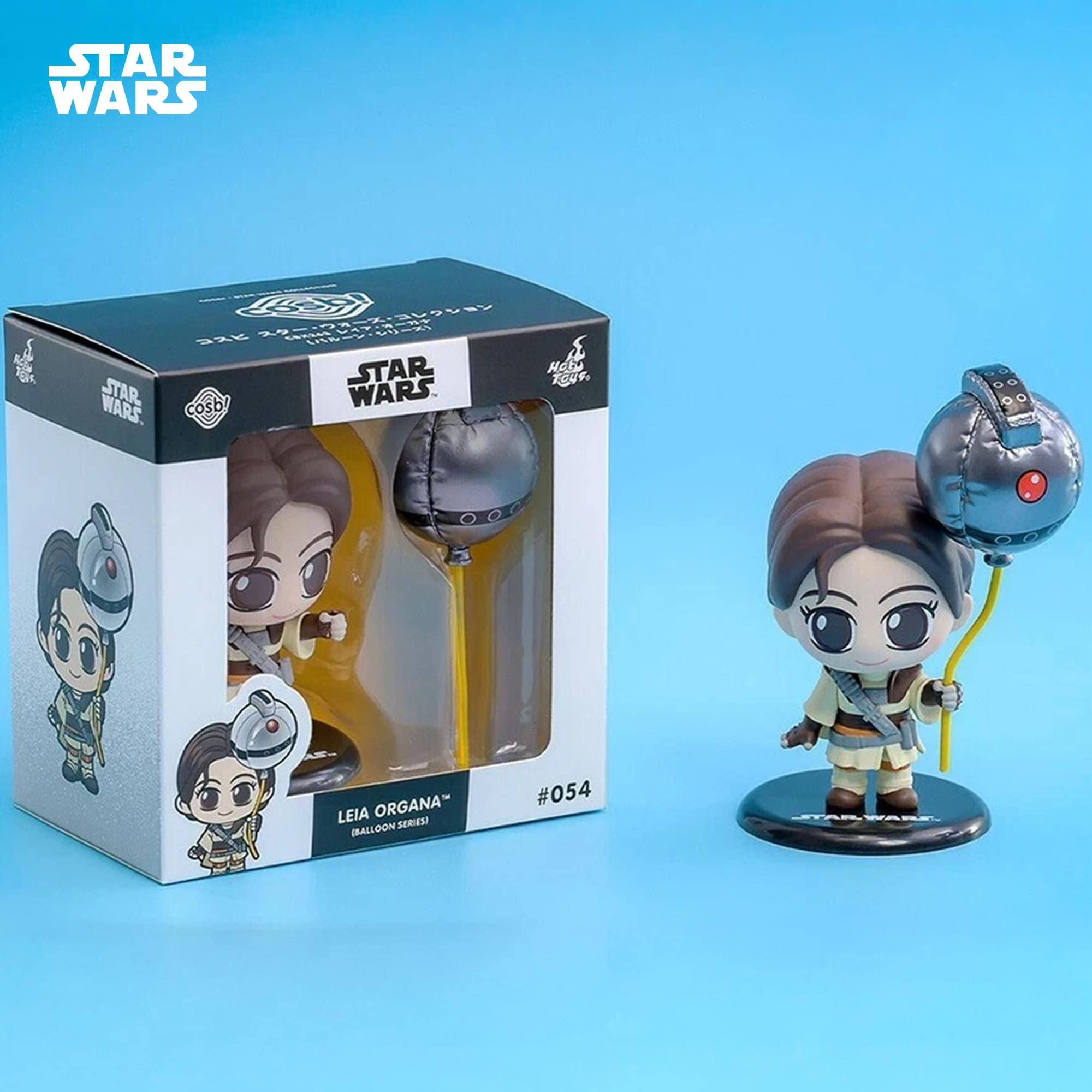STAR WARS. 3 ES/EUEE CATI B SSEES LAE STAR WARS LEIA ORGANA BALLOON SERIES #054 STAR WARS