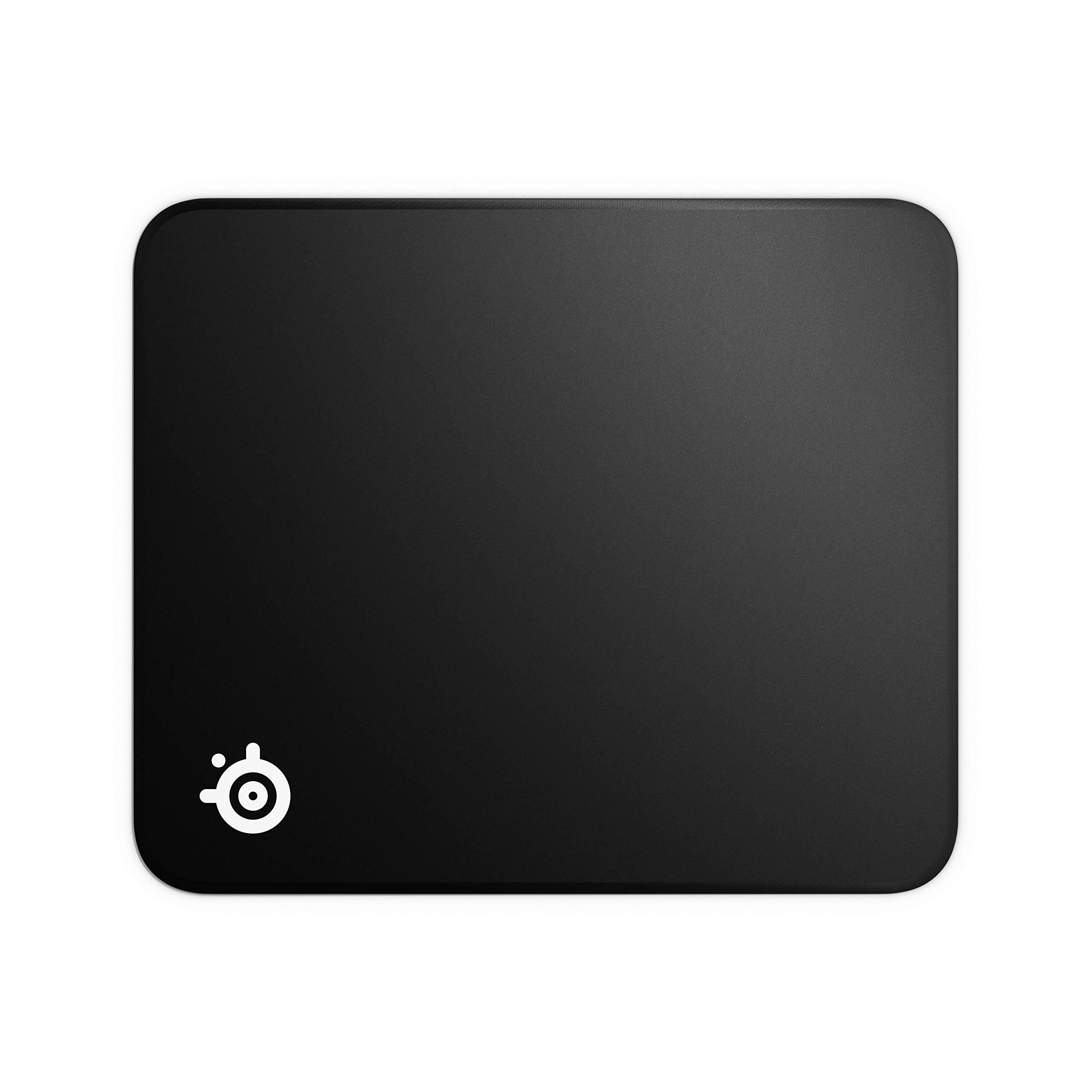 Alt View 6. SteelSeries - QcK Edge Medium Gaming Mouse Pad Stitched-Edge Micro-Woven Cloth Optimized Optical Laser Sensors - Black.