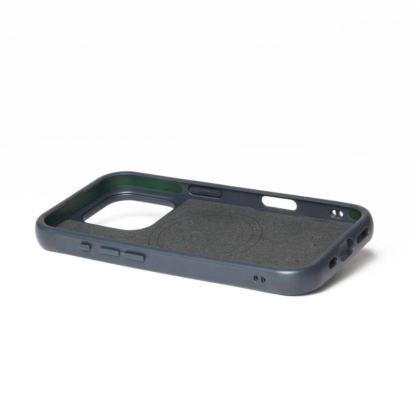 Alt View 7. Mujjo - iPhone 16 Pro Shield Case - Steel Blue.
