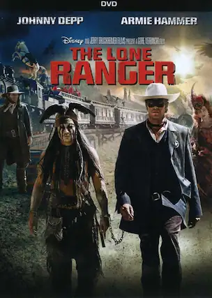 Front. The Lone Ranger - DVD.