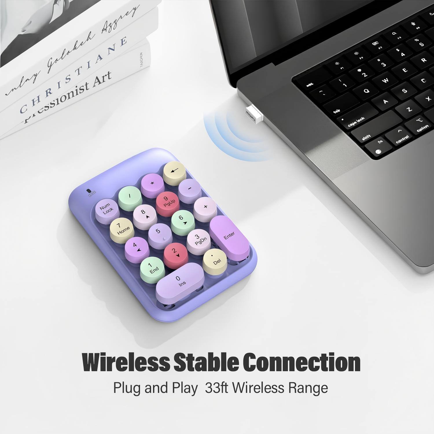 Azgrey Golakeh Aggrey  
CHRISTIANE  
Missionist Art  

Wireless Stable Connection  
Plug and Play 33ft Wireless Range