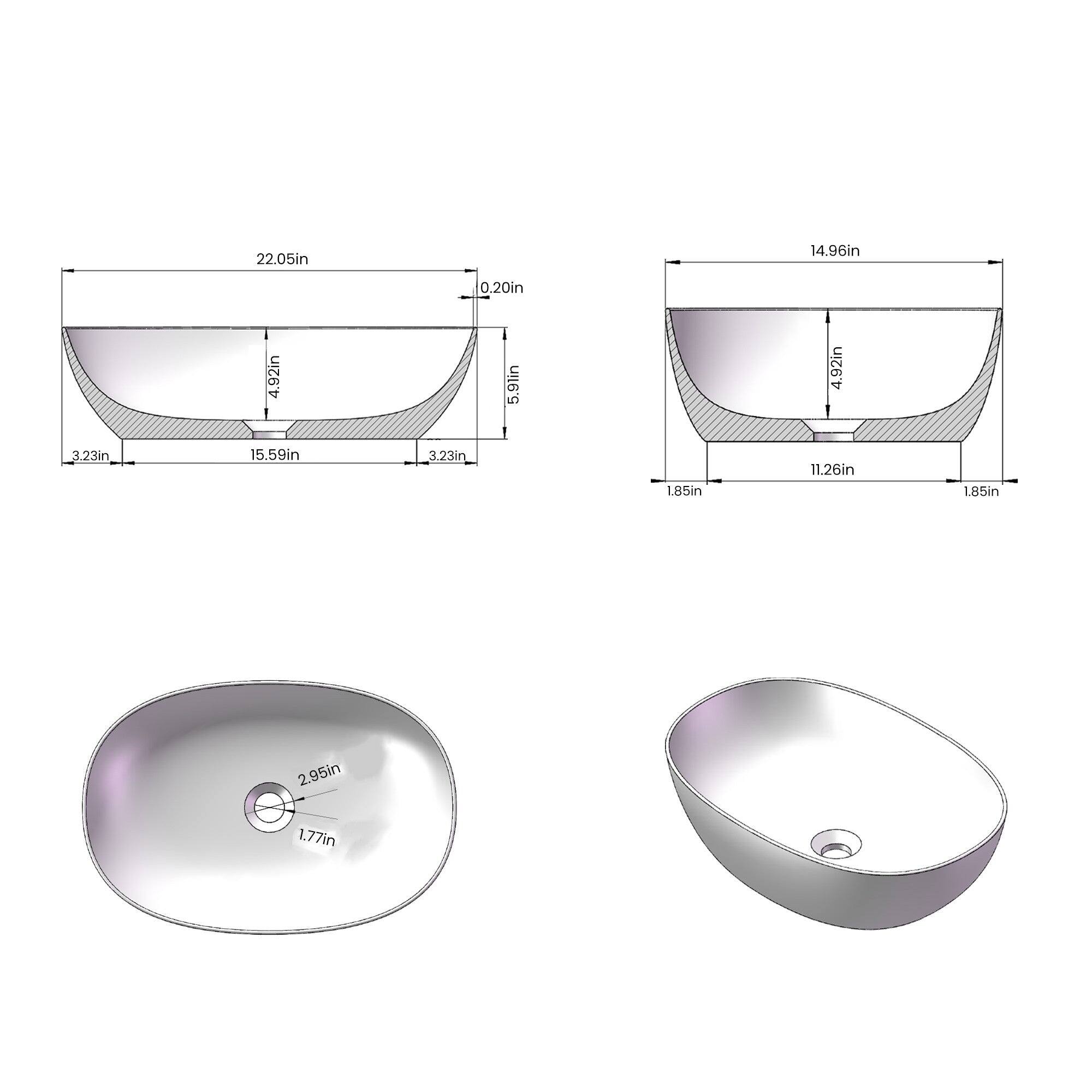 22.05in  
14.96in  
0.20in  
4.92in  
5.9in  
4.92in  
3.23in  
15.59in  
3.23in  
1.85in  
11.26in  
1.85in  
2.95in  
1.77in