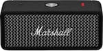 Front. Marshall - Emberton II Portable Bluetooth Speaker with Rugged Waterproof / Dust-proof Wireless Design - Black and Steel.