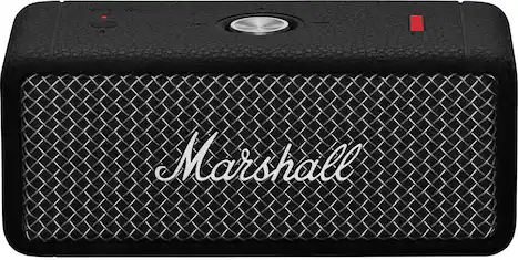Marshall - Emberton II Portable Bluetooth Speaker with Rugged Waterproof / Dust-proof Wireless Design - Black/Steel