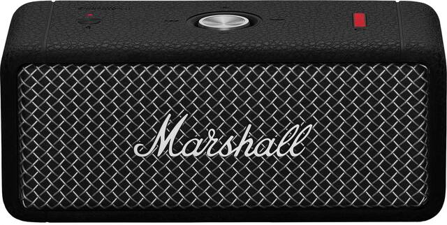 Marshall - Emberton II Portable Bluetooth Speaker with Rugged Waterproof / Dust-proof Wireless Design - Black/Steel