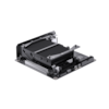 Front. Minisforum - BD775I SE Motherboard (2-Year Quality Support), AMD Ryzen 7 7745HX, AMD Radeon 610M - Black.