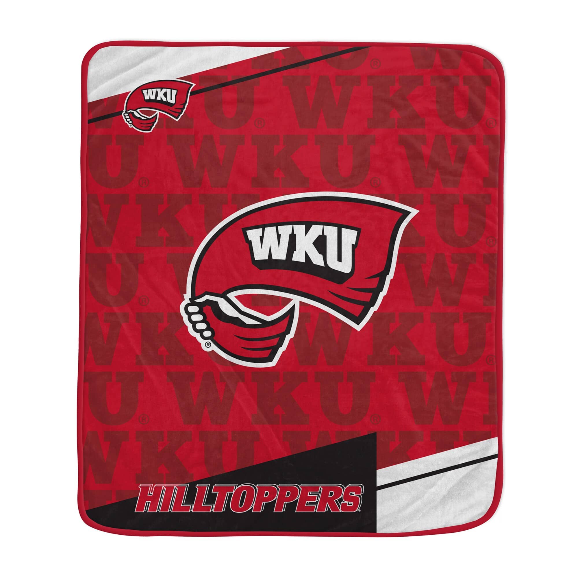 Pegasus - Western Kentucky Hilltoppers 50" x 60" Diagonal Ghost Ultra Soft Blanket - Multicolor