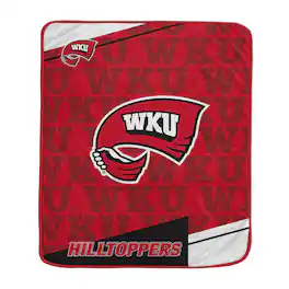 Pegasus - Western Kentucky Hilltoppers 50" x 60" Diagonal Ghost Ultra Soft Blanket - Multicolor