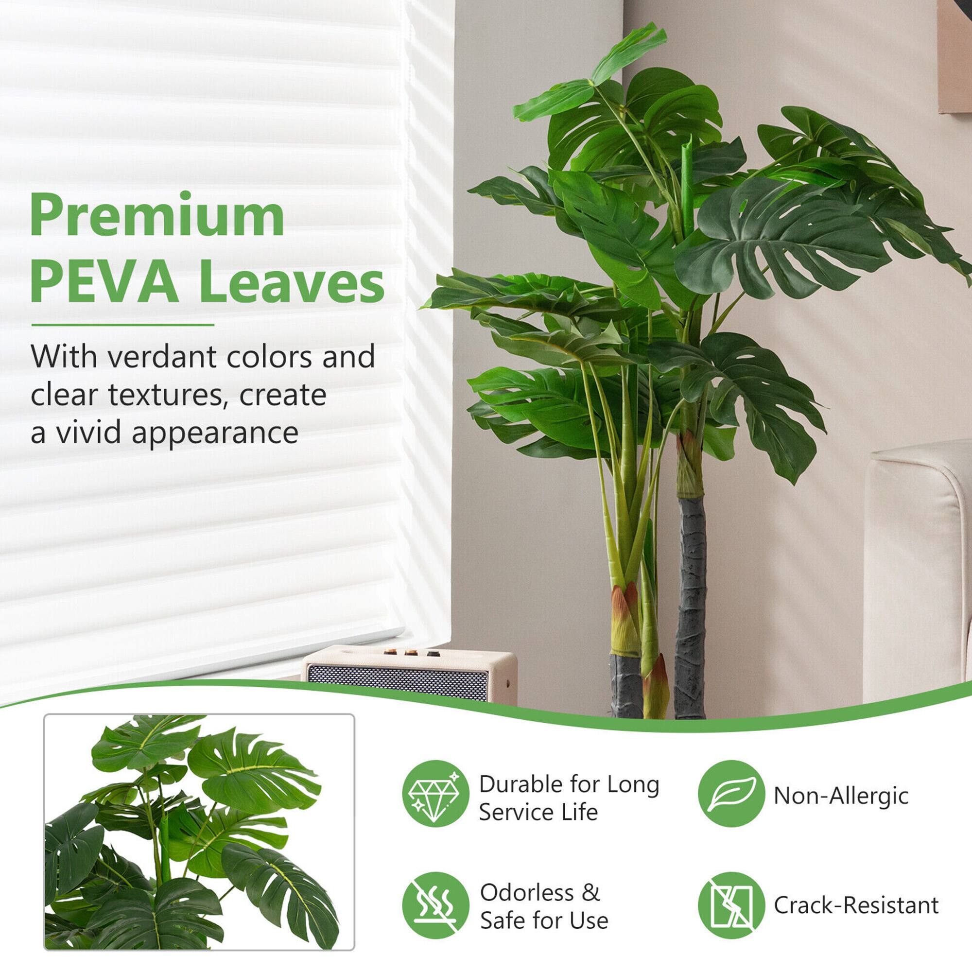 Premium PEVA Leaves

With verdant colors and clear textures, create a vivid appearance

- Durable for Long Service Life
- Non-Allergic
- Odorless & Safe for Use
- Crack-Resistant