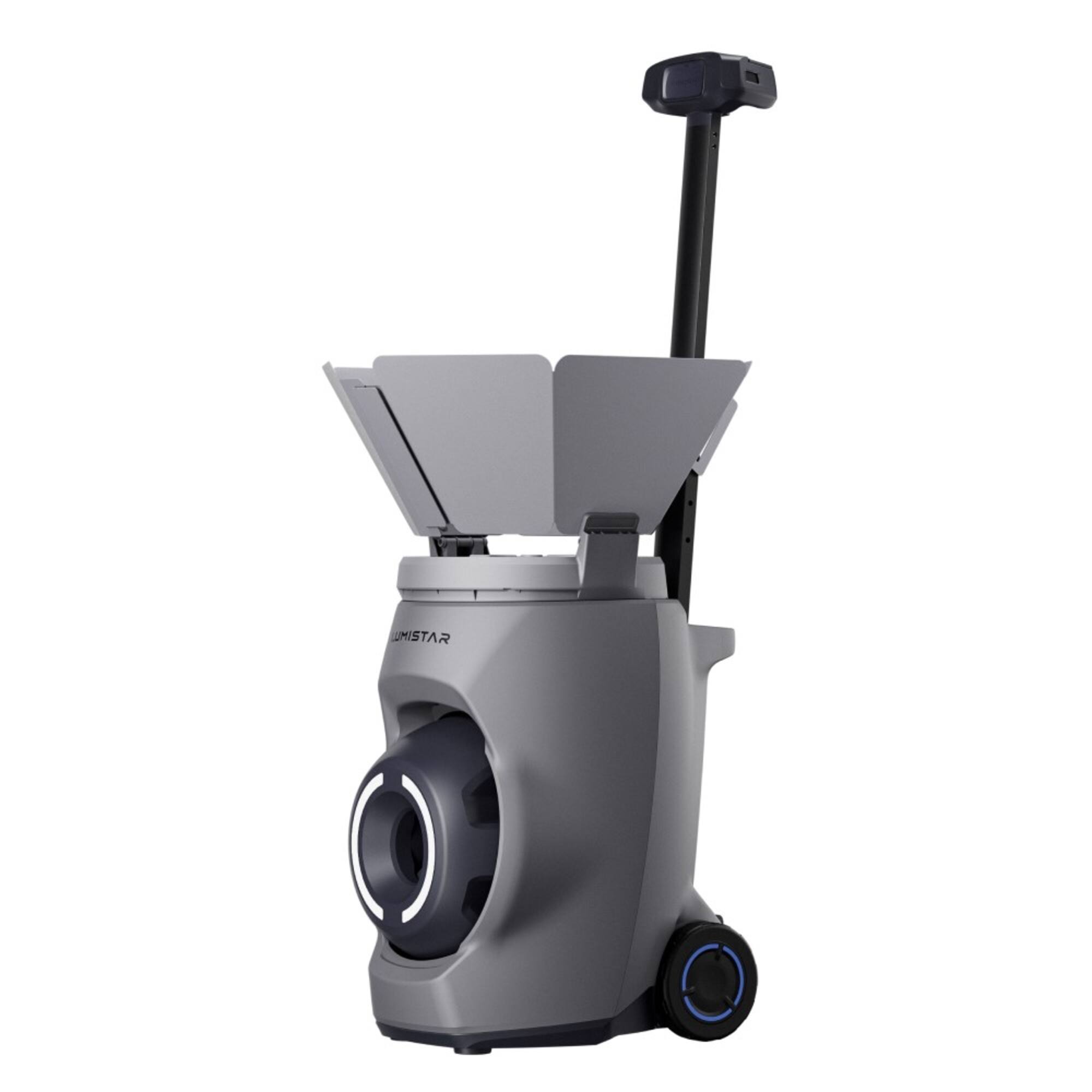 Alt View 1. Lumistar - Lumistar Tero Gray AI Tennis Training Partner - Gray.
