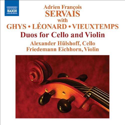 Adrien François Servais  
with  
Ghys • Léonard • Vieuxtemps  
Duos for Cello and Violin  
Alexander Hülshoff, Cello  
Friedemann Eichhorn, Violin