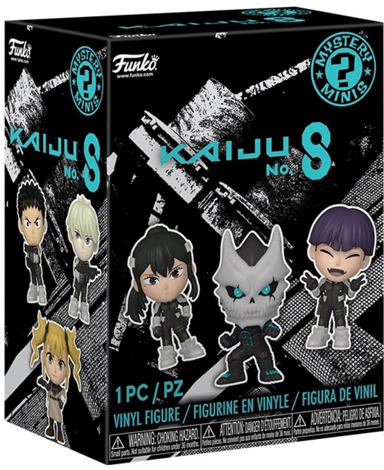 Funko  
Mystery Minis  
Kaiju S  
No. 8  

www.funko.com  

1 PC / PZ  
VINYL FIGURE / FIGURINE EN VINYLE / FIGURA DE VINIL  

WARNING: CHOKING HAZARD  
Small parts. Not suitable for children under 36 months.