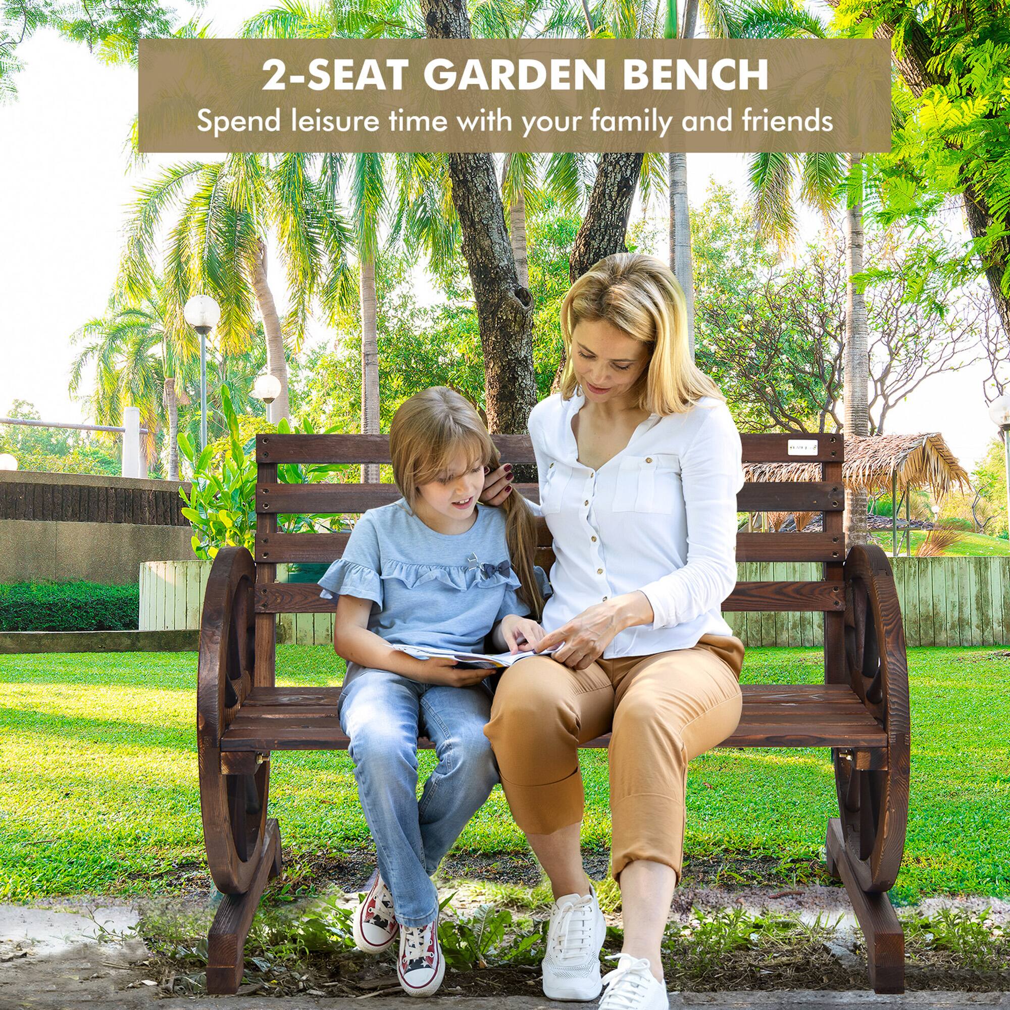 2-SEAT GARDEN BENCH
Spend leisure time with your family and friends