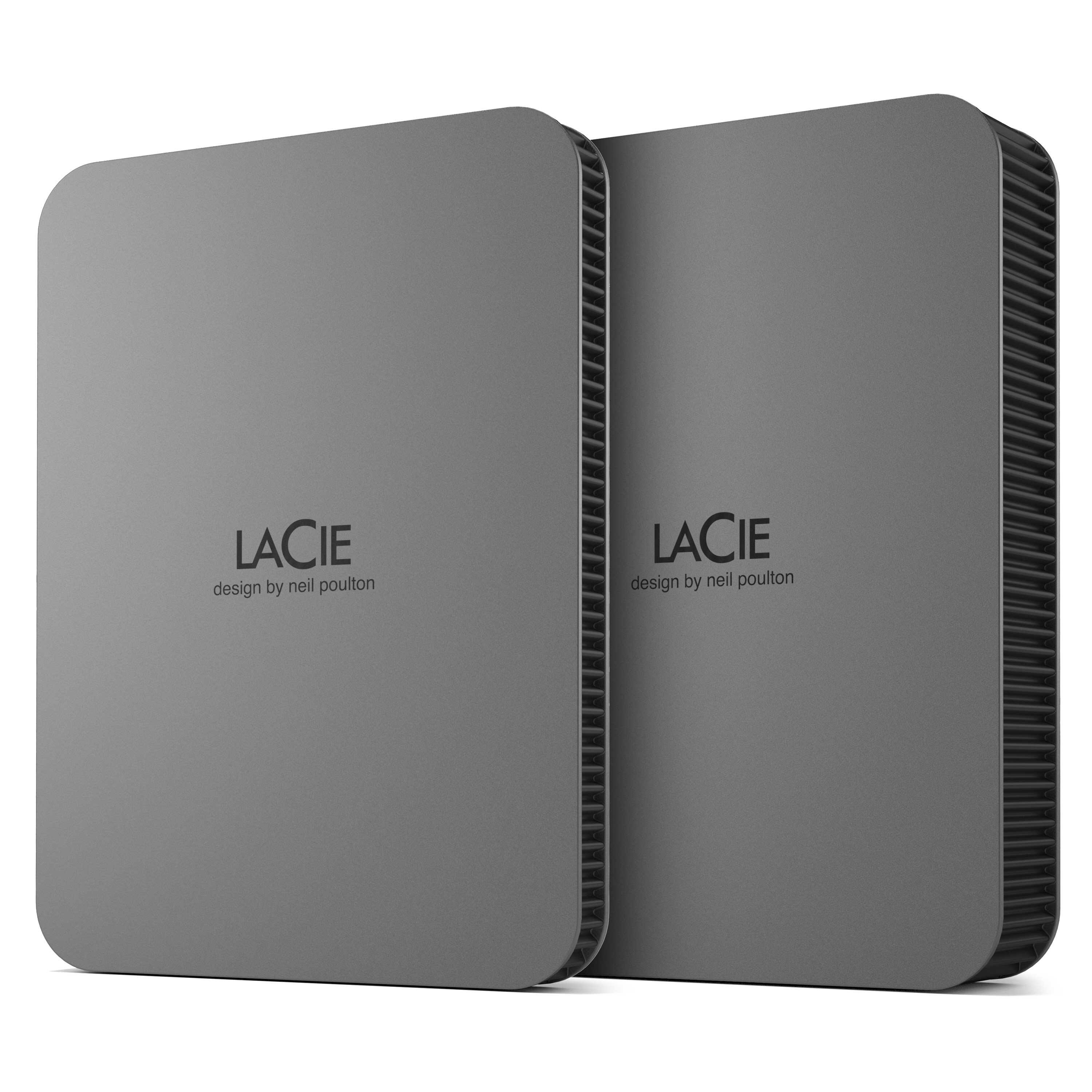 Alt View 18. LaCie - LaCie Mobile Secure 4TB External USB-C 3.2 Portable Hard Drive with Rescue Data Recovery Services - Space Gray.