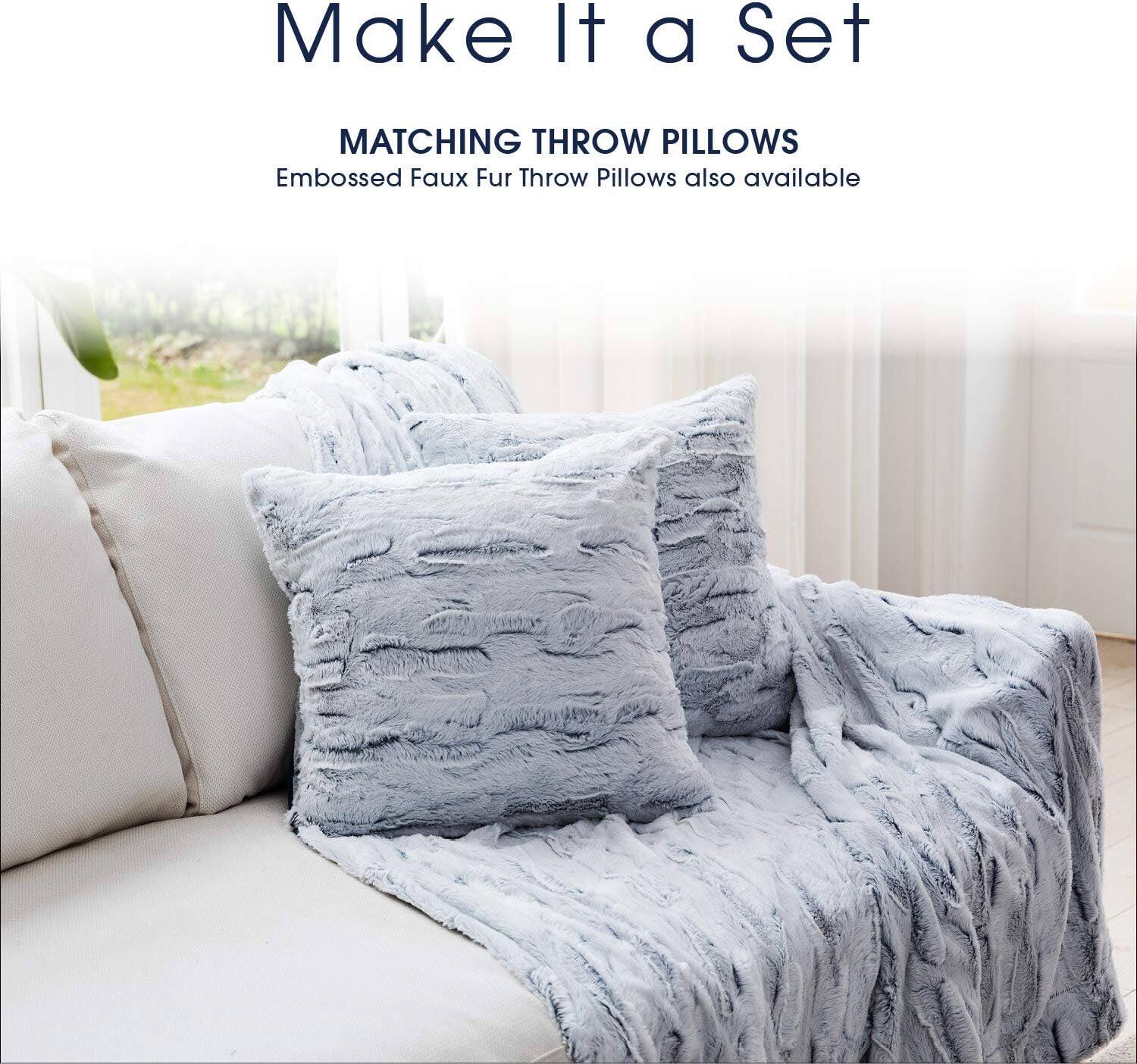 Make It a Set

MATCHING THROW PILLOWS

Embossed Faux Fur Throw Pillows also available