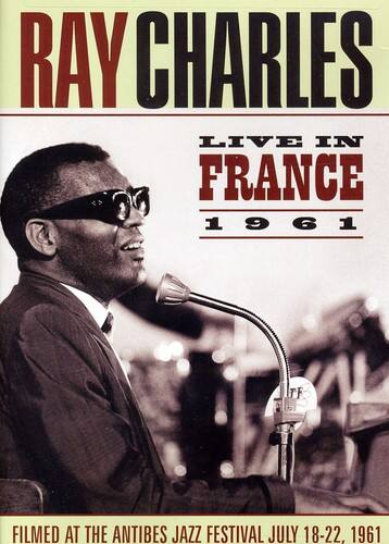 Front. Ray Charles - Live in France   - DVD.