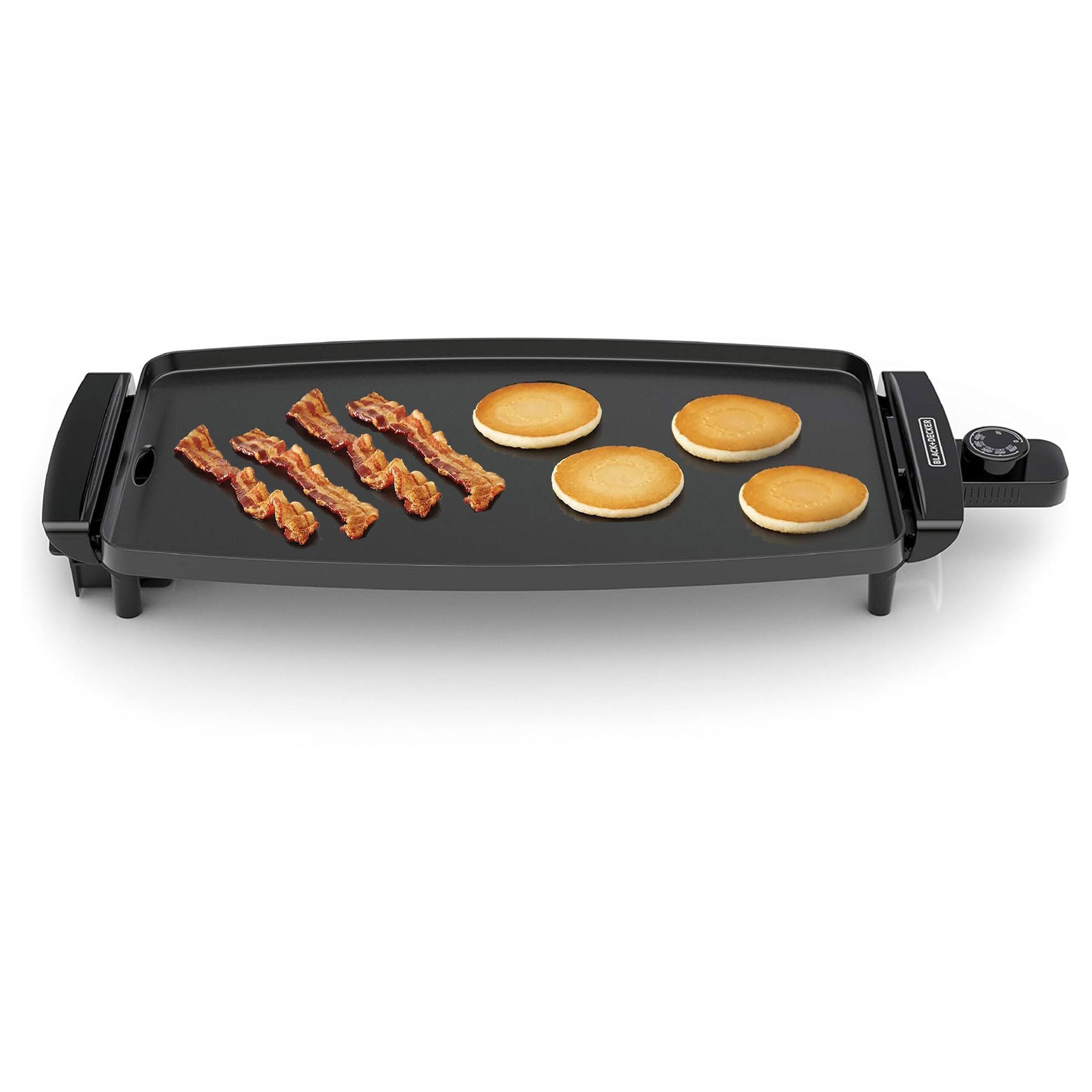Alt View 2. Black+Decker - Black + Decker 16 x10 Inch Electric Griddle - Black.