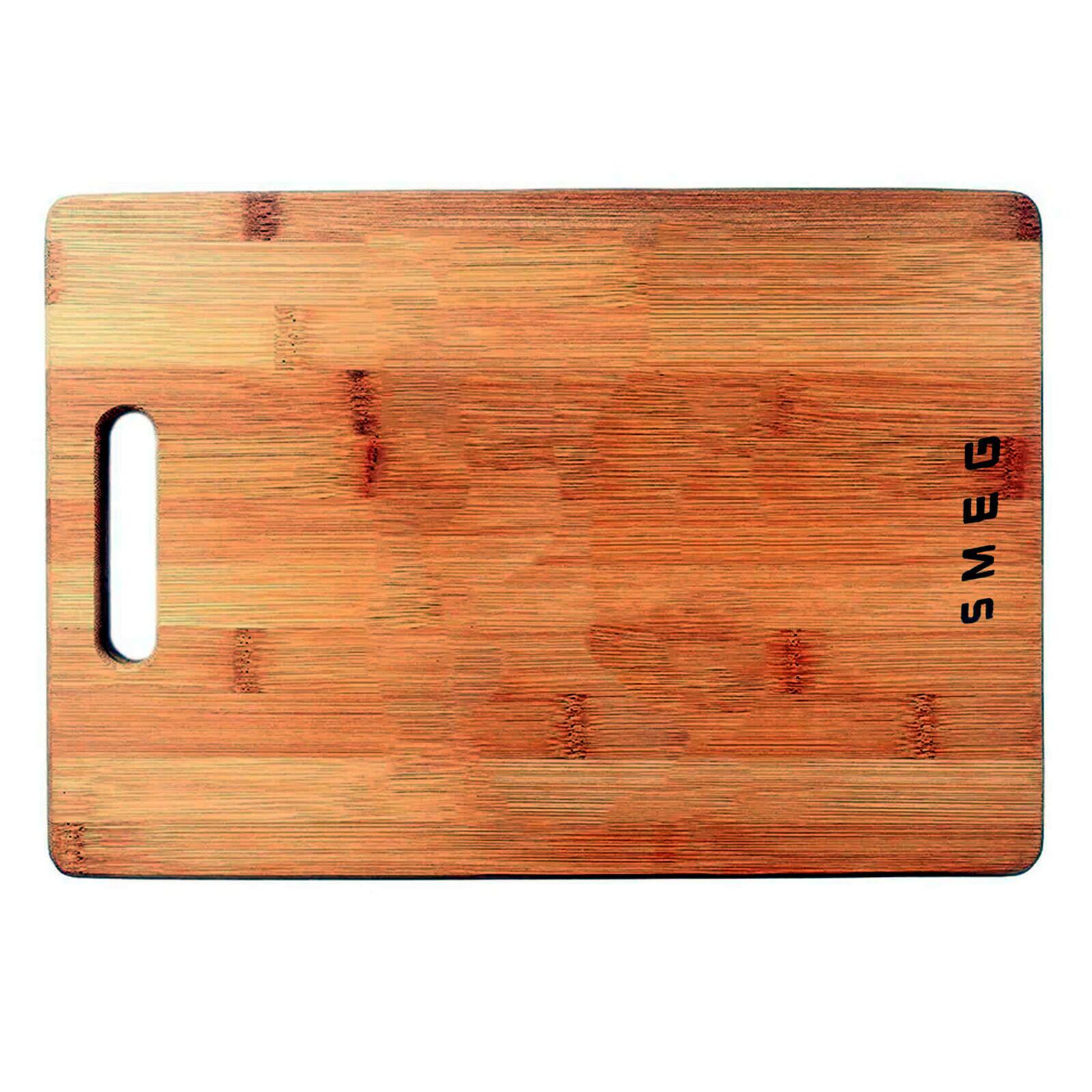 Angle. SMEG - Smeg Wooden Cutting Board Single-Sided Square 33x23CM.