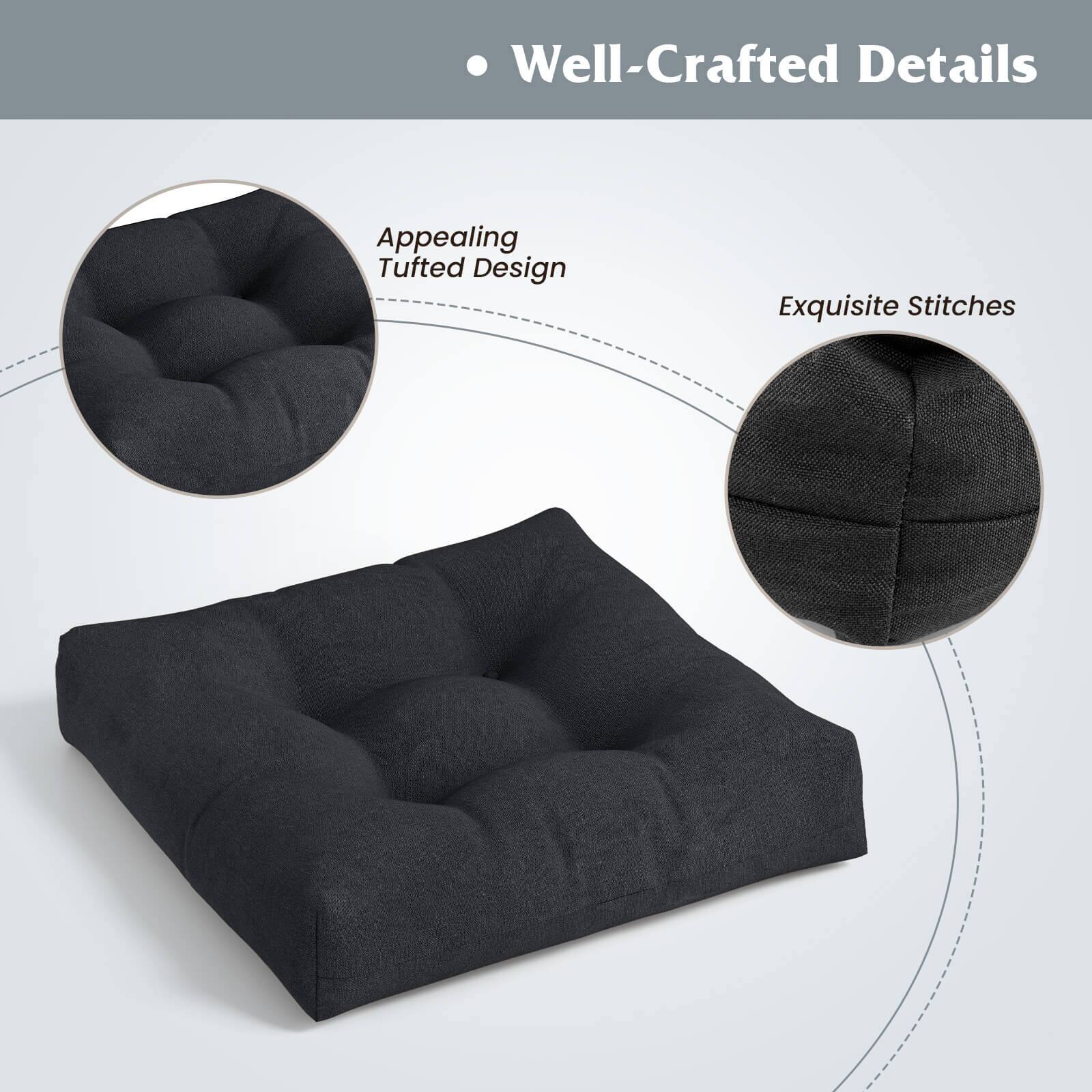 Well-Crafted Details

- Appealing Tufted Design
- Exquisite Stitches