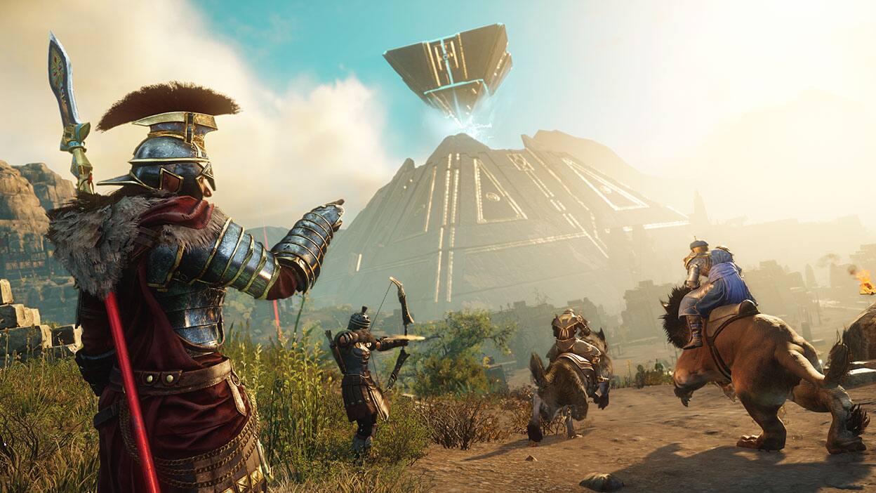 Left. Amazon Games - New World: Aeternum.