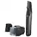 Angle. Panasonic - ER-GK80-S Rechargeable Cordless Body Hair Trimmer for Unisex with 2 Combo Attachments Wet/Dry - Black.