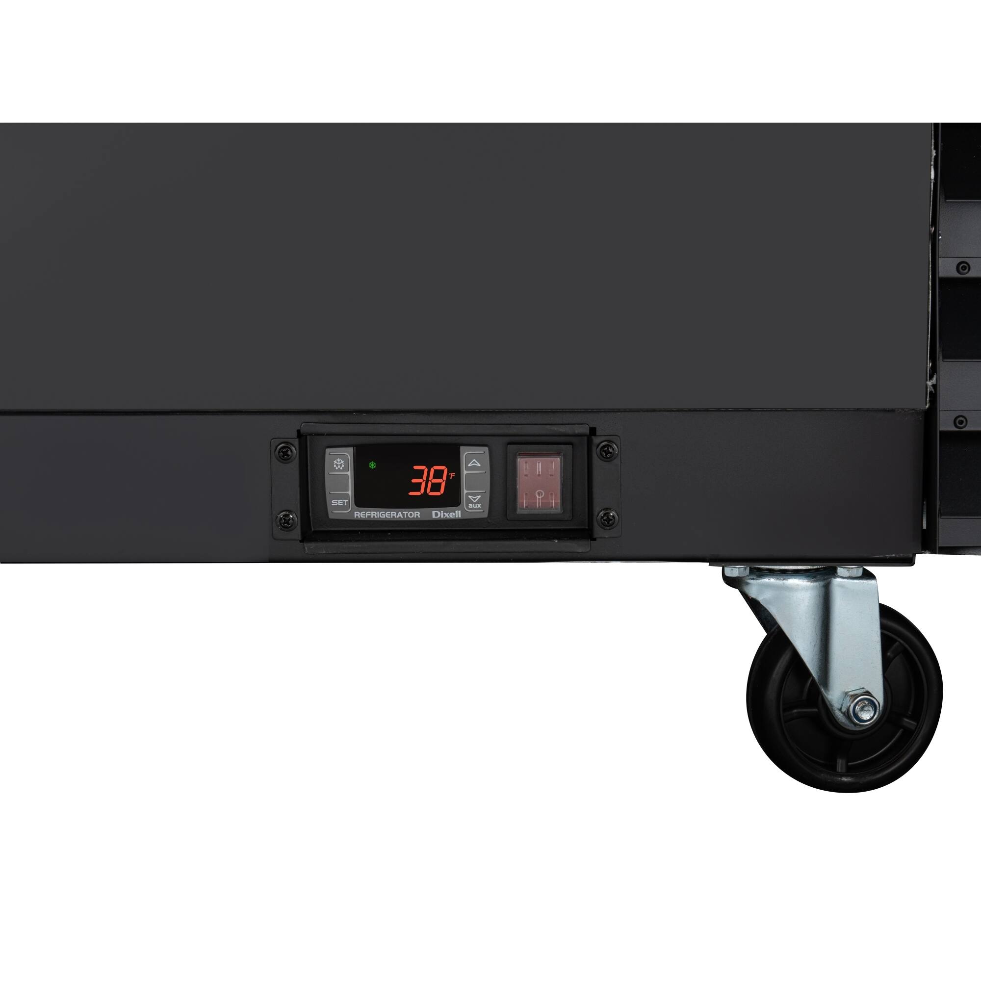 The text on the image is "38 LT - REFRIGERATOR Disell AU 33". The correct grouping of the text is "38 LT - REFRIGERATOR Disell AU 33".