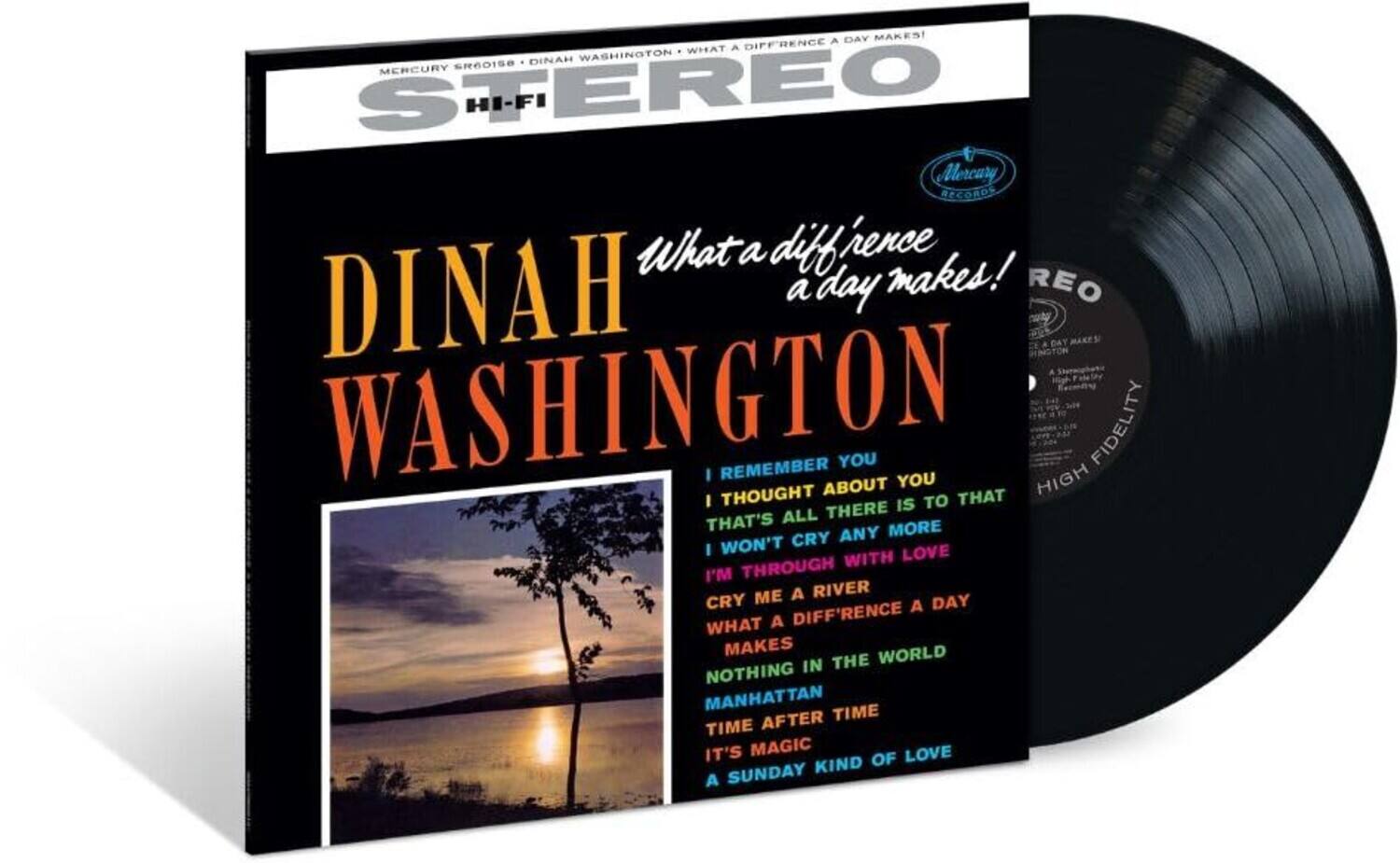 Dinah Washington - What A Diff'rence A Day Makes (Verve Vault Series)   - VINYL LP price history on PriceWatchPro