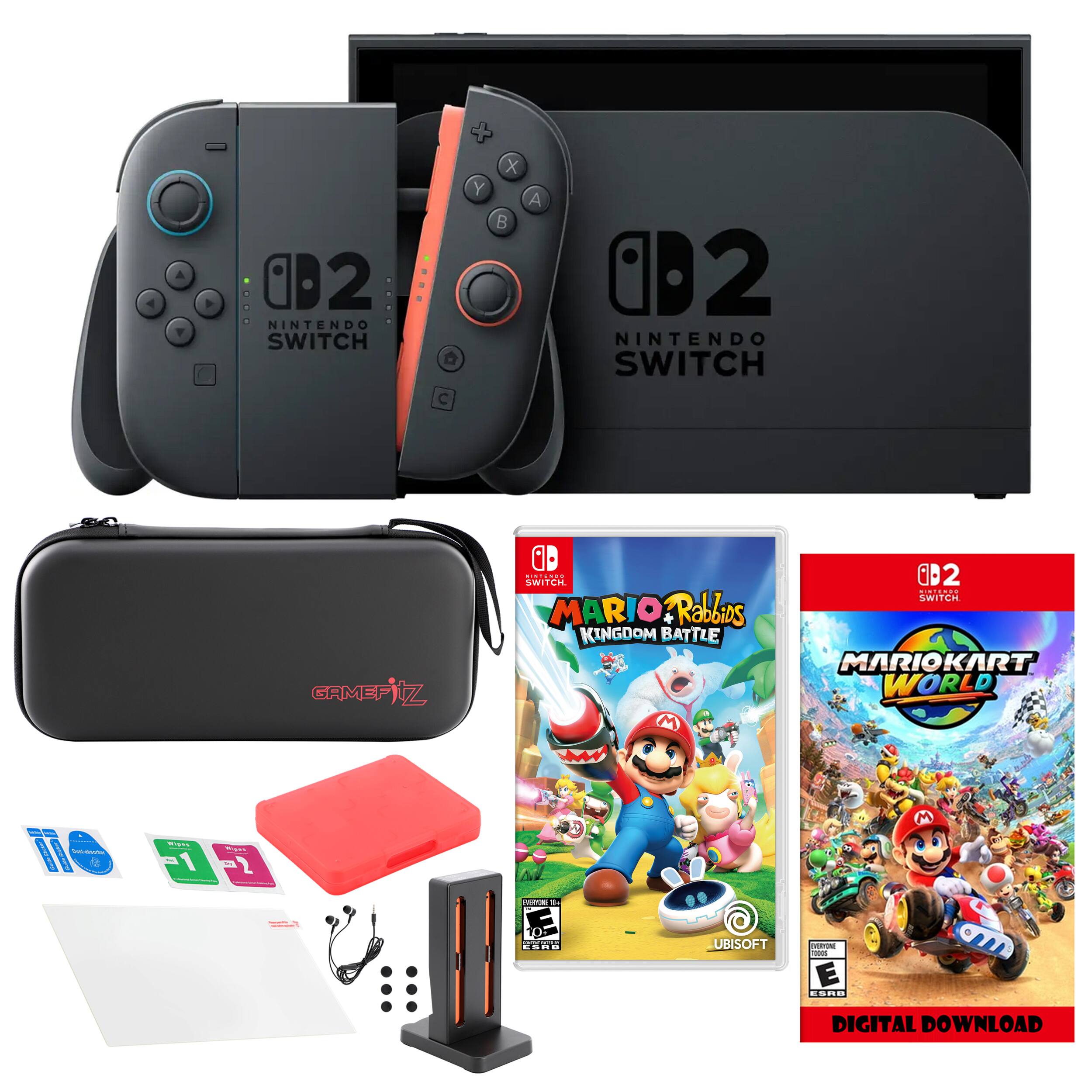 02 NINTENDO SWITCH + x Y A B  
0D2 NINTENDO SWITCH GAME  
UNILAN SWITCH MARIO Rabbids KINGDOM BATTLE  
M D2 SUNSOM SWITCH MARIOKART WORLD  
- ST CN f  
- ORS - - - .  
UBISOFT CoRc I E ESAE : - m DIGITAL DOWNLOAD