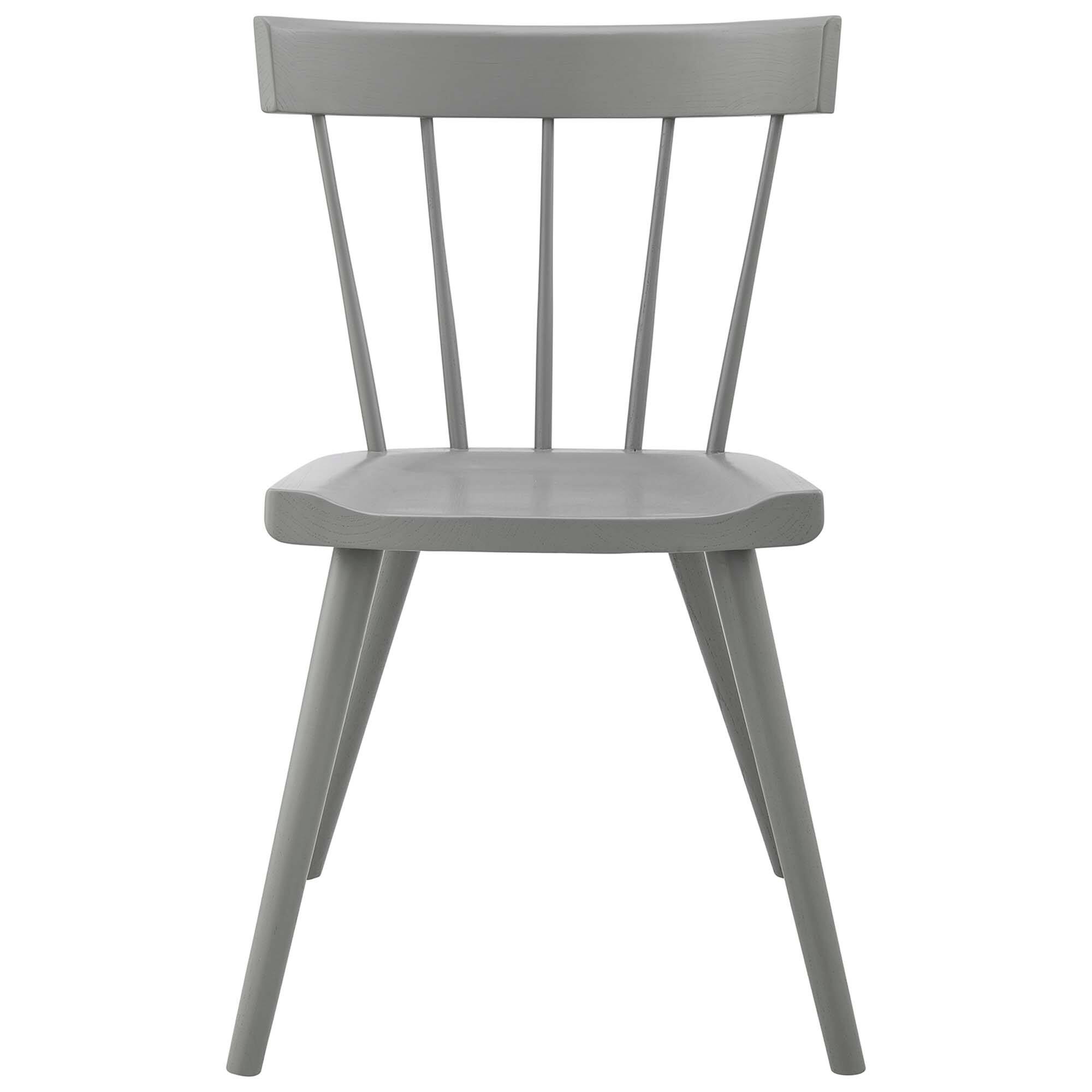 Alt View 5. Modway - Sutter Wood Dining Side Chair Set of 2 by Modway - Light Gray.