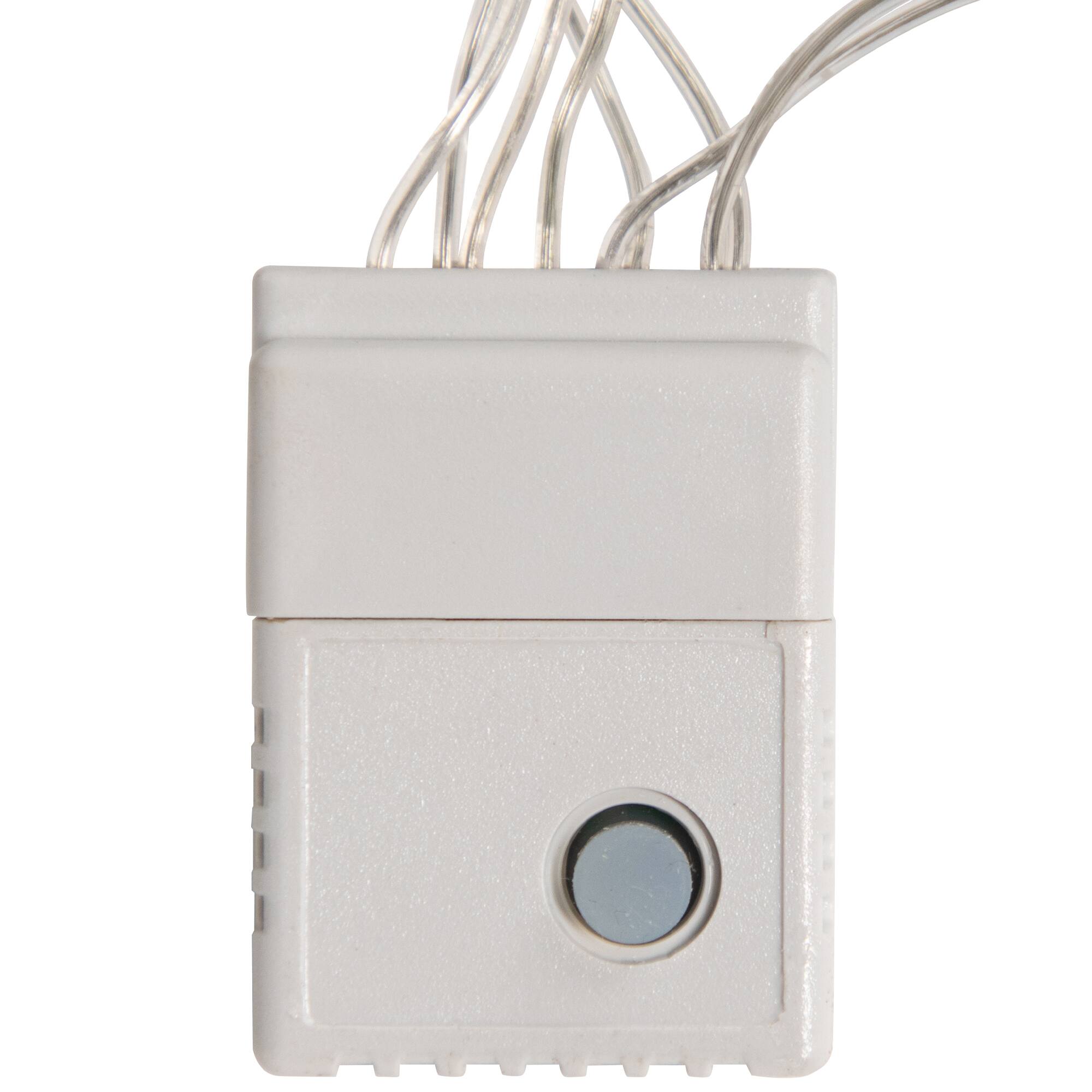 Alt View 7. Northlight - LED Lighted Christmas Cone Tree Outdoor Decoration - 9' - Blue - Blue.